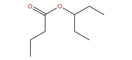 Pentan-3-yl butyrate
